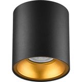 Nevo Sıva Üstü LED Spot Siyah Gold NS238 - 4000K - Ilık Beyaz