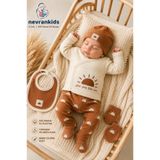 nevrankids Organik Kumaş Fitilli 5 Parça Hastane Çıkışı Set