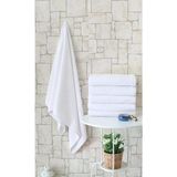 Nevresim Dünyası Otel Tipi Beyaz 4'lü 70x140 cm Banyo Havlusu