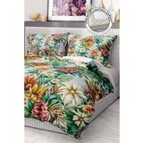 Nevresim Takımı %100 Pamuk Saten Lastikli Çarşaf Deluxe Koleksiyon Çift Kişilik 3d Daisy