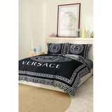 Nevresim Takımı Çift Kişilik Pamuklu Saten Kumaş 6 Parça 3D Dijital Baskı Duvet Cover Set Model No:106