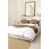 Nevresim Takımı Çift Kişilik Pamuklu Saten Kumaş 6 Parça 3D Dijital Baskı Duvet Cover Set Model No:120