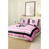 Nevresim Takımı Çift Kişilik Pamuklu Saten Kumaş 6 Parça 3D Dijital Baskı Duvet Cover Set Model No:128