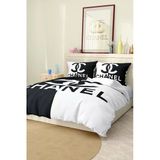 Nevresim Takımı Çift Kişilik Pamuklu Saten Kumaş 6 Parça 3D Dijital Baskı Duvet Cover Set Model No:28