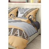 Nevresim Takımı Çift Kişilik Pamuklu Saten Kumaş 6 Parça 3D Dijital Baskı Duvet Cover Set Model No:2