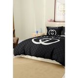 Nevresim Takımı Çift Kişilik Pamuklu Saten Kumaş 6 Parça 3D Dijital Baskı Duvet Cover Set Model No:56