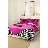 Nevresim Takımı Çift Kişilik Pamuklu Saten Kumaş 6 Parça 3D Dijital Baskı Duvet Cover Set Model No:5