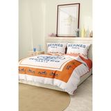 Nevresim Takımı Çift Kişilik Pamuklu Saten Kumaş 6 Parça 3D Dijital Baskı Duvet Cover Set Model No:65