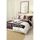 Nevresim Takımı Çift Kişilik Pamuklu Saten Kumaş 6 Parça 3D Dijital Baskı Duvet Cover Set Model No:69