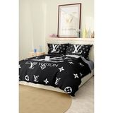 Nevresim Takımı Çift Kişilik Pamuklu Saten Kumaş 6 Parça 3D Dijital Baskı Duvet Cover Set Model No:71