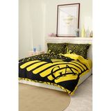 Nevresim Takımı Çift Kişilik Pamuklu Saten Kumaş 6 Parça 3D Dijital Baskı Duvet Cover Set Model No:7