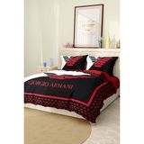 Nevresim Takımı Çift Kişilik Pamuklu Saten Kumaş 6 Parça 3D Dijital Baskı Duvet Cover Set Model No:8