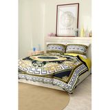 Nevresim Takımı Çift Kişilik Pamuklu Saten Kumaş 6 Parça 3D Dijital Baskı Duvet Cover Set Model No:91