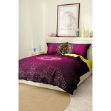 Nevresim Takımı Çift Kişilik Pamuklu Saten Kumaş 6 Parça 3D Dijital Baskı Duvet Cover Set Model No:93