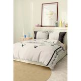 Nevresim Takımı Çift Kişilik Pamuklu Saten Kumaş 6 Parça 3D Dijital Baskı Duvet Cover Set Model No:9