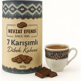 Nevzat Efendi 7 Karışım Dibek Kahvesi 400G – Katkısız, Geleneksel El Yapımı Karışım - 400,1 gr