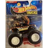 New 2025 Hot Wheels Monster Truck Black Flame Bigfoot 50