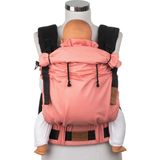 New Age Bebekle Büyüyen %100 Pamuklu Ergonomik Bebek Kanguru (0-4 Yaş) - CORAL - Pembe