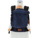 New Age Bebekle Büyüyen %100 Pamuklu Ergonomik Bebek Kanguru (0-4 Yaş) - DEEP BLUE - Koyu Mavi