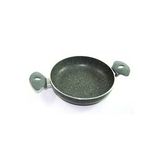 New and Single Granit Cift Kulp 22 cm Tava Yumurta Tavası Yanmaz Yapışmaz Tava