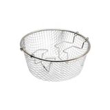 New and Single Krom Paslanmaz Cips Kızartma Teli Hareketli 22 cm