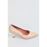 New Angel 340 Kadın Gold Topuk Klasik Stiletto - Ten