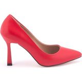 New Angel 820 Kadın Klasik Topuklu Stiletto - Kırmızı