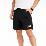 New Balance 1644 Şort, L, 10-MNS1644-2, Siyah, Erkek