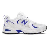 New Balance 530 kadın Sneaker, BEYAZ/MAVİ TAŞ, 38 EU