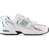 New Balance 530 Spor Ayakkabı Erkekler İçin Günlük Kullanıma Uygun Hafif ve Esnek MR530AB - Beyaz - Yeşil