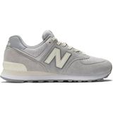 New Balance 574 Leather Unisex Sneaker Hakiki Deri Günlük Spor Ayakkabı Gri