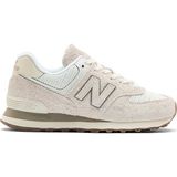 New Balance 574 Leather Unisex Sneaker Hakiki Deri Günlük Spor Ayakkabı Krem