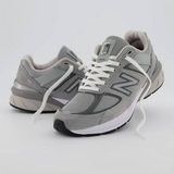 New Balance 990 V5 Gri Sneaker (Dar Kalıp)