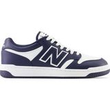 New Balance BB480 Leather Mens Sneaker Navy Hakiki Deri Unisex Günlük Spor Ayakkabı Lacivert