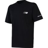 New Balance Erkek Günlük Tişört - 2XL - 000-Siyah