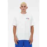 New Balance Erkek Tişört MNT3434 SST Beyaz