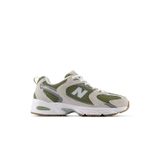 New Balance Erkek/Kadın Spor Ayakkabı Oxford, Yeşil/Gri, 12 Women/10.5 Men