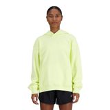 New Balance Kadın Atletizm Fransız Terry Hoodie, Limelight, S
