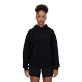 New Balance Kadın Atletizm Fransız Terry Hoodie, Siyah, XS