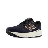 New Balance Kadın Fresh Foam X EVOZ V4 Koşu Ayakkabısı, Fantom/Siyah/Gümüş Metalik, 8