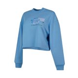 New Balance Kadın Sweatshirt WNC1502 BLU Mavi