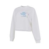 New Balance Kadın Sweatshirt WNC1502 WT Beyaz