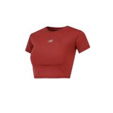 New Balance Kadın Tişört WNT1534 BG Bordo