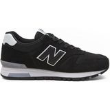 New Balance Lifestyle Erkek Sneakers Ayakkabı Siyah Tekstil Malzeme ile Günlük Kullanıma Uygun