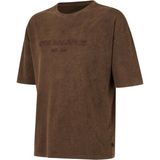 New Balance Lifestyle Erkek T-Shirt - Kahverengi - Çok Renkli - XL