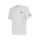 New Balance Lifestyle Erkek T-shirt Mnt1644-wt Beyaz