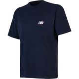 New Balance Lifestyle Erkek T-Shirt MNT1647-AVI - 01L-Lacivert