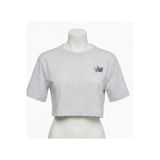 New Balance Lifestyle Kadın T-Shirt, S Beden, Gri