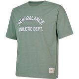 New Balance Lifestyle Men Tshirt - Yeşil - 2XL