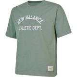 New Balance Lifestyle MNT1519-CYS Yeşil Erkek Tişört